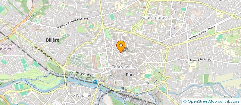 localisation de l'entreprise SYND COPROPRIETAIRES IMMEUBLE GEORGES 5 à PAU