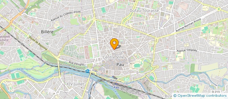 localisation de l'entreprise SYND COPROPRIETAIRES IMMEUBLE MAGNAN à PAU