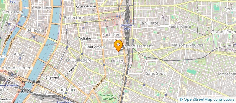 localisation de l'entreprise SYND COPROPRIETAIRES  IMPERIAL PART-DIEU  LYON