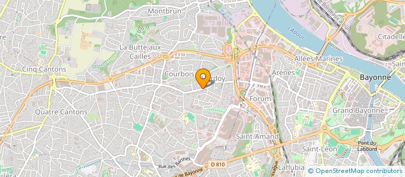 localisation de l'entreprise SYND COPROPRIETAIRES JARDINS DE FLORENCE  ANGLET