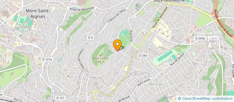 localisation de l'entreprise SYND COPROPRIETAIRES LA GRAND ROUTE à BOIS-GUILLAUME