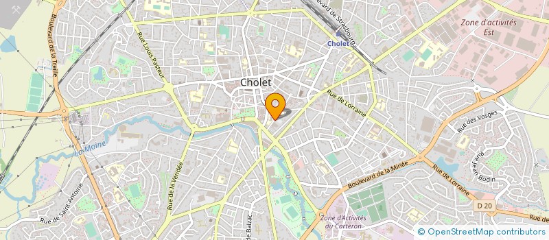localisation de l'entreprise SYND COPROPRIETAIRES LE LIVET à CHOLET