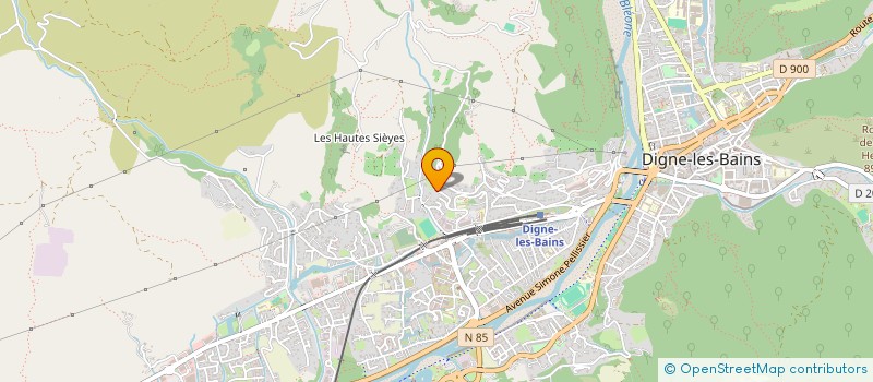 localisation de l'entreprise SYND COPROPRIETAIRES LES AJONCS à DIGNE-LES-BAINS