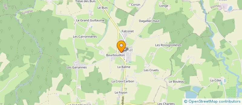 localisation de l'entreprise SYND COPROPRIETAIRES LES DOMBES  CHATILLON-SUR-CHALARONNE