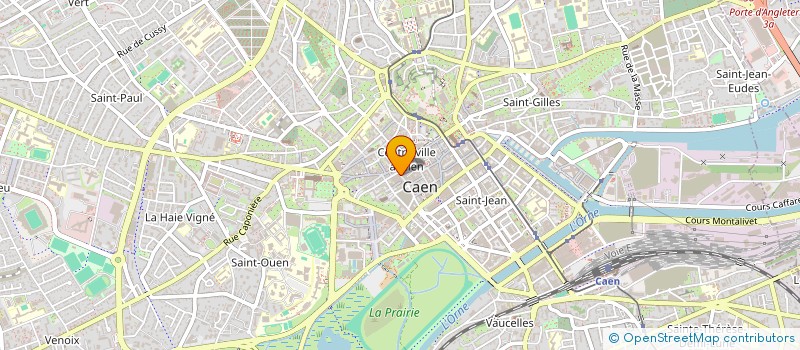 localisation de l'entreprise SYND COPROPRIETAIRES LES HESPERIDES à CAEN