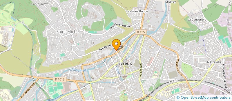 localisation de l'entreprise SYND COPROPRIETAIRES LES LOMBARDS  EVREUX