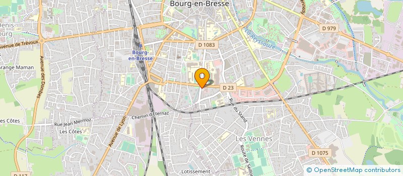 localisation de l'entreprise SYND COPROPRIETAIRES MAISON ENSEIGNEMENT à BOURG-EN-BRESSE