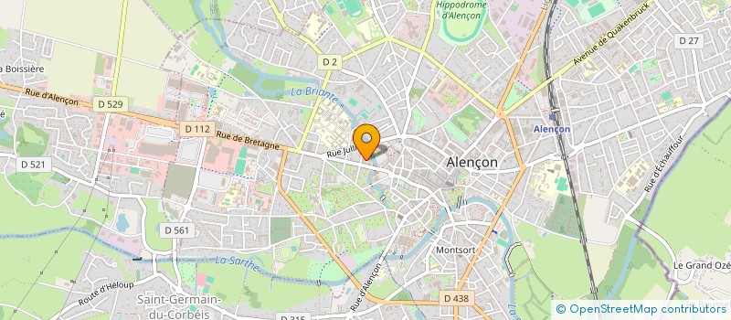 localisation de l'entreprise SYND COPROPRIETAIRES MAISON MUTUALISTE à ALENCON