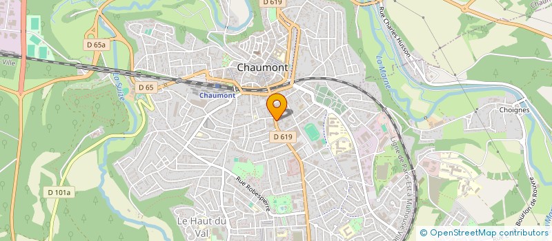 localisation de l'entreprise SYND COPROPRIETAIRES OASIS à CHAUMONT
