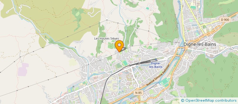 localisation de l'entreprise SYND COPROPRIETAIRES OLIVIERS DIGNE à DIGNE-LES-BAINS