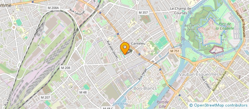 localisation de l'entreprise SYND COPROPRIETAIRES PARC LOMME PPAL à LILLE