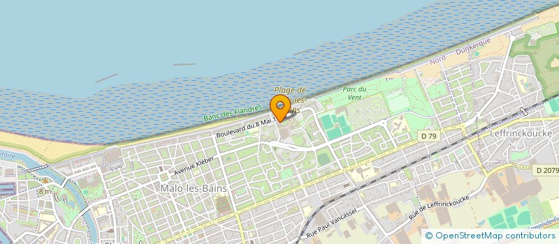 localisation de l'entreprise SYND COPROPRIETAIRES PARKING DU DYCK à DUNKERQUE