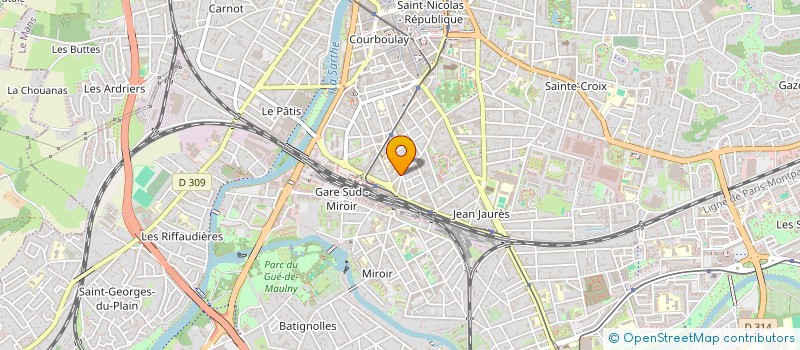 localisation de l'entreprise SYND COPROPRIETAIRES PAUL BEDANT  LE MANS