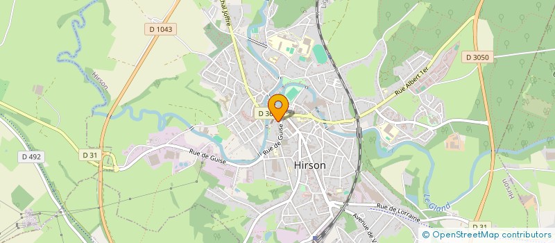 localisation de l'entreprise SYND COPROPRIETAIRES PL VILLEMANT à HIRSON