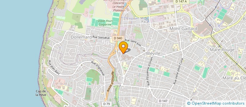 localisation de l'entreprise SYND COPROPRIETAIRES POINTS CARDINAUX à LE HAVRE