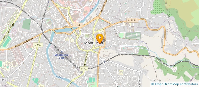 localisation de l'entreprise SYND COPROPRIETAIRES RES 22 RUE GIRONDE à MONTLUCON