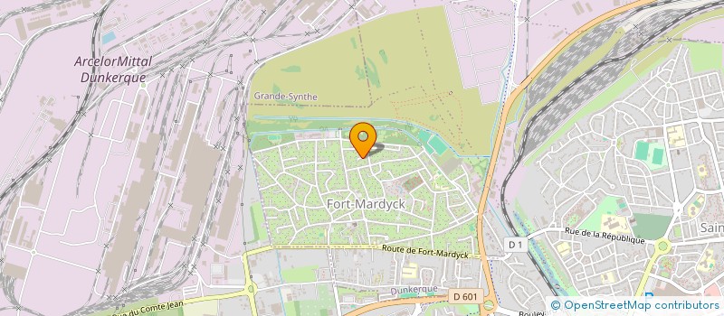 localisation de l'entreprise SYND COPROPRIETAIRES RES 3 CORSAIRES à DUNKERQUE