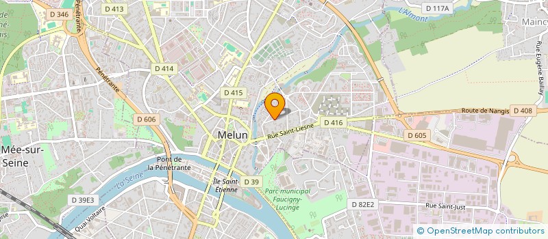 localisation de l'entreprise SYND COPROPRIETAIRES RES ANTARES à MELUN