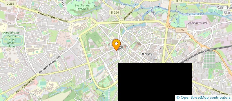 localisation de l'entreprise SYND COPROPRIETAIRES RES ARTOIS à ARRAS