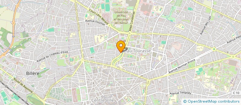 localisation de l'entreprise SYND COPROPRIETAIRES RES ASPE à PAU