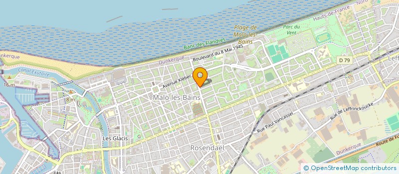 localisation de l'entreprise SYND COPROPRIETAIRES RES BELEM à DUNKERQUE