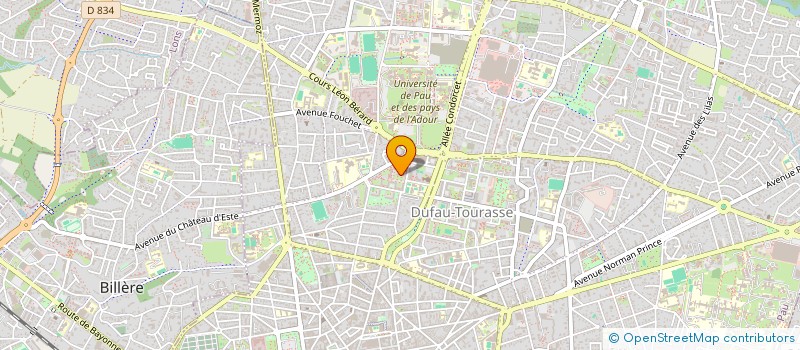 localisation de l'entreprise SYND COPROPRIETAIRES RES CARLITOS I à PAU