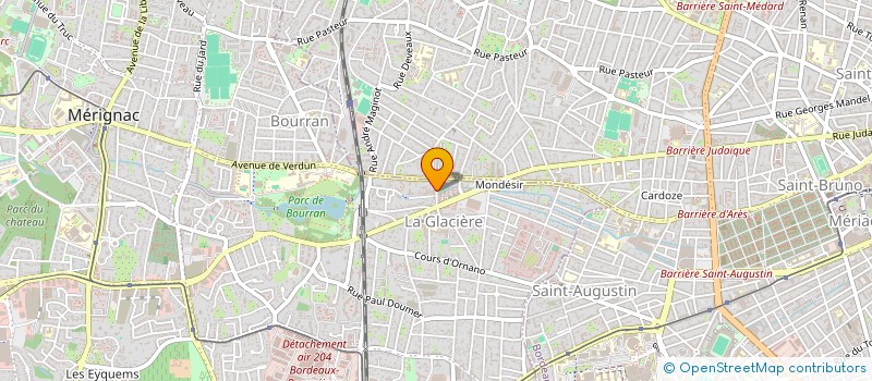 localisation de l'entreprise SYND COPROPRIETAIRES RES CLOS BRACHET  MERIGNAC