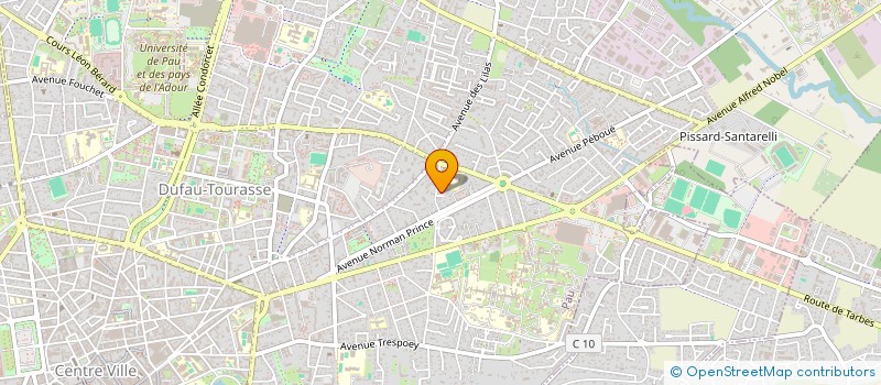 localisation de l'entreprise SYND COPROPRIETAIRES RES CLOS SAYETTES à PAU