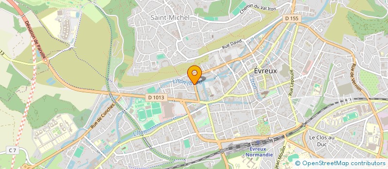 localisation de l'entreprise SYND COPROPRIETAIRES RES DE LA CERISAIE à EVREUX