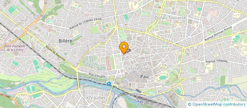 localisation de l'entreprise SYND COPROPRIETAIRES RES DE LIEGE à PAU