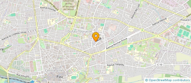 localisation de l'entreprise SYND COPROPRIETAIRES RES DES ACACIAS à PAU