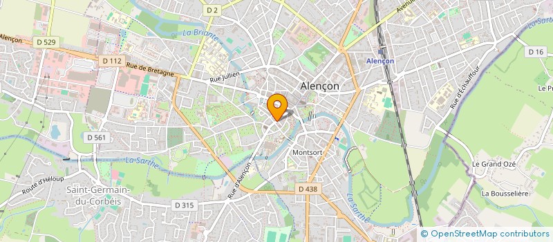 localisation de l'entreprise SYND COPROPRIETAIRES RES DES LOMBARDS à ALENCON