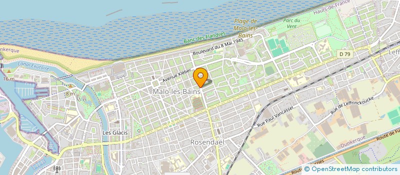 localisation de l'entreprise SYND COPROPRIETAIRES RES DU TRIMARAN à DUNKERQUE