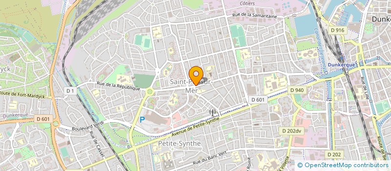 localisation de l'entreprise SYND COPROPRIETAIRES RES ELUARD à DUNKERQUE