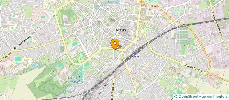 localisation de l'entreprise SYND COPROPRIETAIRES RES GAMBETTA CARNOT à ARRAS