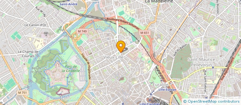 localisation de l'entreprise SYND COPROPRIETAIRES RES ISABELLE à LILLE