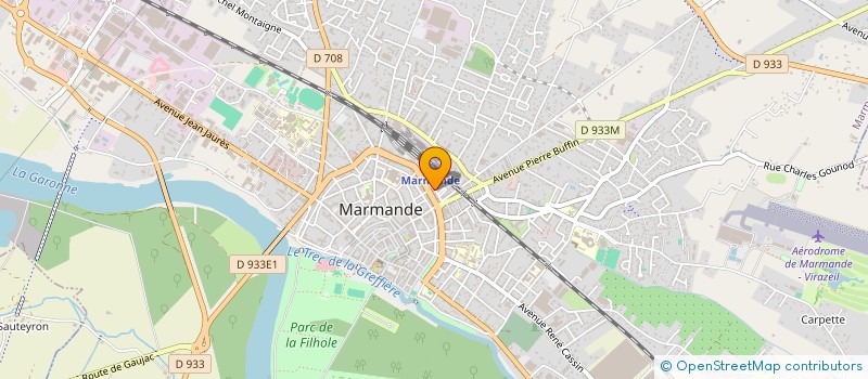 localisation de l'entreprise SYND COPROPRIETAIRES RES JEAN JAURES  MARMANDE