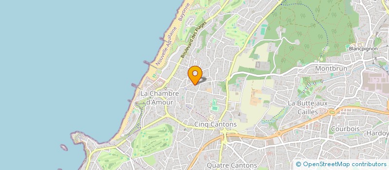 localisation de l'entreprise SYND COPROPRIETAIRES RES KANABERA  ANGLET