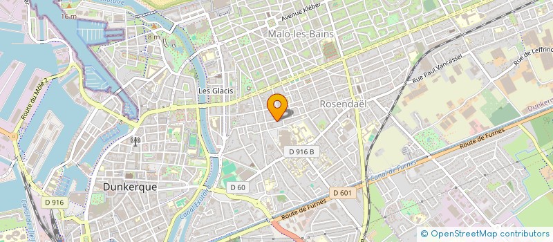 localisation de l'entreprise SYND COPROPRIETAIRES RES LA ROSERAIE à DUNKERQUE