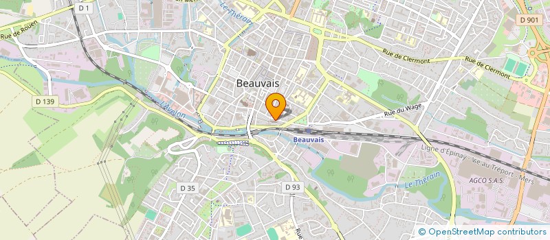 localisation de l'entreprise SYND COPROPRIETAIRES RES LA TOUR  BEAUVAIS