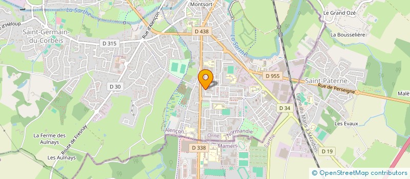 localisation de l'entreprise SYND COPROPRIETAIRES RES LAMARTINE à ALENCON
