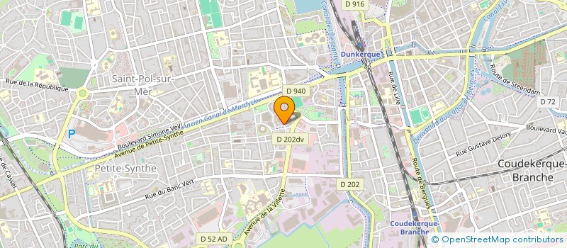 localisation de l'entreprise SYND COPROPRIETAIRES RES LANGUEDOC à DUNKERQUE