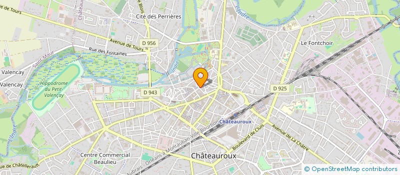 localisation de l'entreprise SYND COPROPRIETAIRES RES LE BERTRAND à CHATEAUROUX