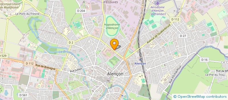 localisation de l'entreprise SYND COPROPRIETAIRES RES LE CARROUSEL à ALENCON