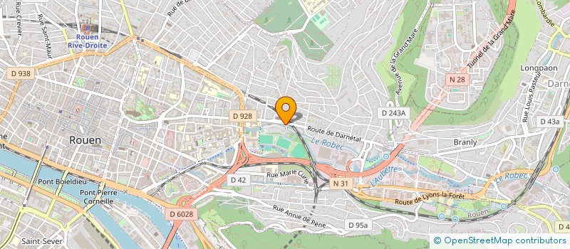 localisation de l'entreprise SYND COPROPRIETAIRES RES LE FRANC MANOIR à ROUEN