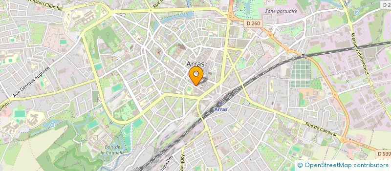 localisation de l'entreprise SYND COPROPRIETAIRES RES. LE JOYEL à ARRAS
