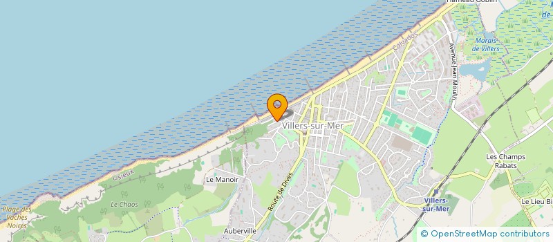 localisation de l'entreprise SYND COPROPRIETAIRES RES LE PETIT LOUVRE  VILLERS-SUR-MER