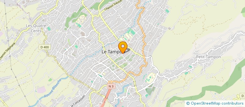 localisation de l'entreprise SYND COPROPRIETAIRES RES.LES CAPUCINES  LE TAMPON
