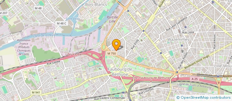 localisation de l'entreprise SYND COPROPRIETAIRES RES LES CLARISSES à LILLE
