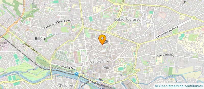 localisation de l'entreprise SYND COPROPRIETAIRES RES LES GEMEAUX à PAU